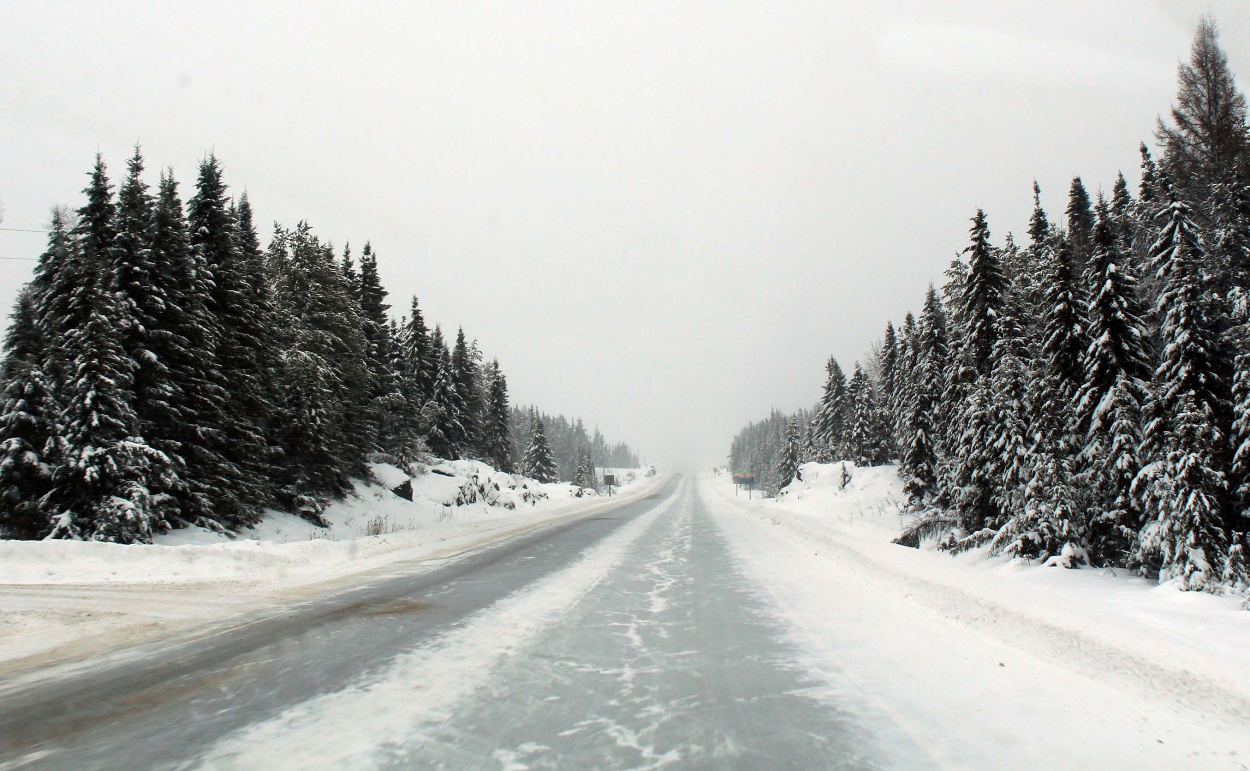 Routes glacées du Canada
