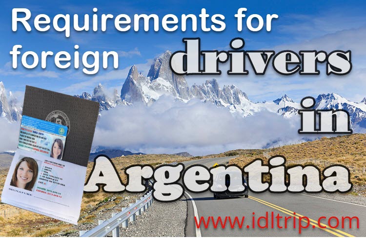 Conduire en Argentine, Permis de conduire en Argentine