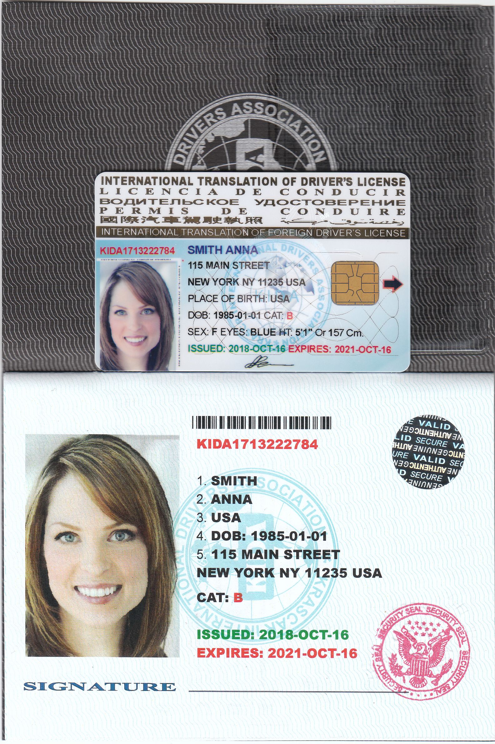 international driving license for 10 years